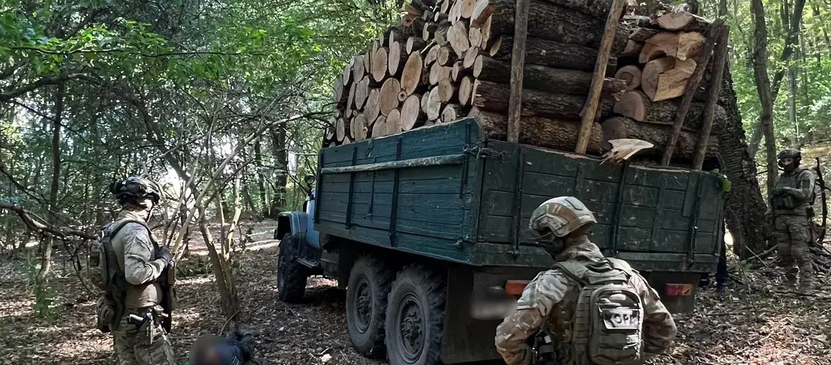 На Вінниччині в «Кармелюковому Поділлі» поліція припинила діяльність групи «чорних лісорубів»