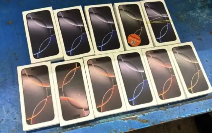 На кордоні з Румунією затримали іноземця з iPhone 16 Pro Max на 600 тисяч