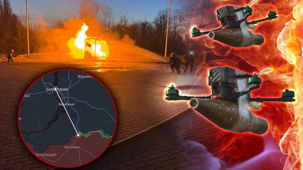 Запоріжжя під ударом російських дронів: є влучання і постраждалі