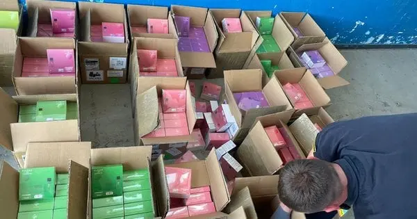 Затримано контрабанду електронних сигарет на Львівщині