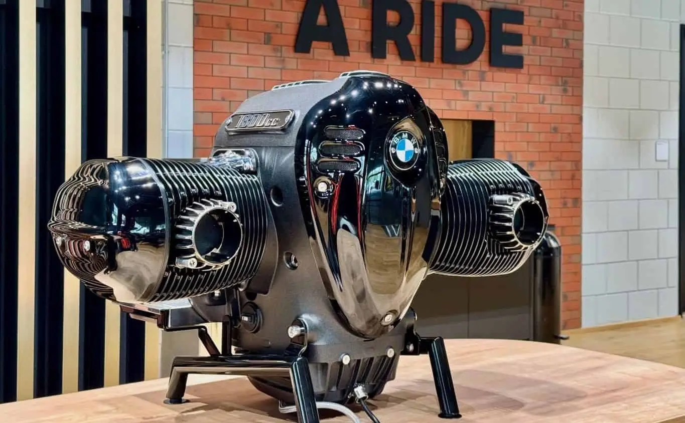 BMW R 18 Engine Transformed into Luxury Coffee Machine