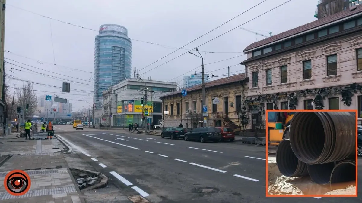Плануйте маршрут: у Дніпрі з 9 серпня до кінця року перекриють проїзд по вулиці Володимира Великого