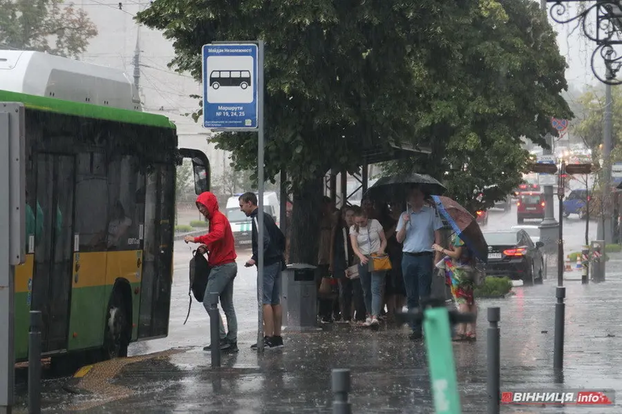 Вінничан попереджають про небезпечні погодні умови