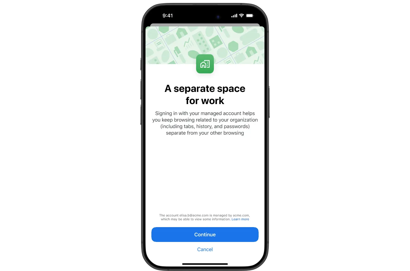 Chrome дозволить перемикатися між акаунтами на iOS