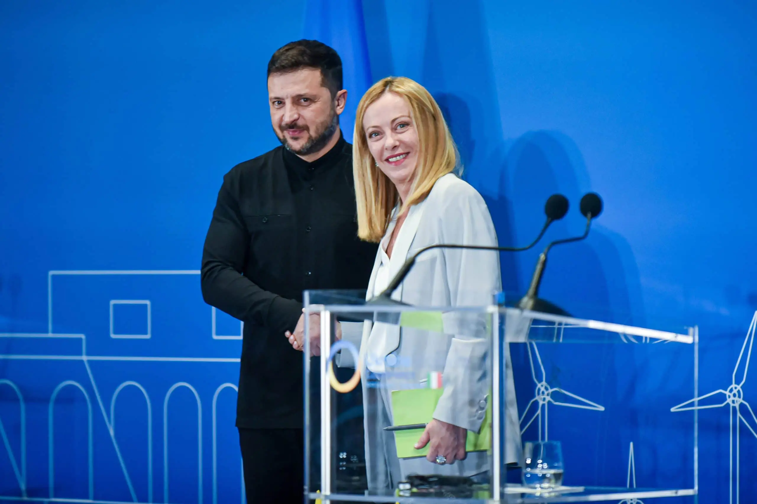 Мелоні: пов’язані з РФ компанії не мають брати участь у відбудові України