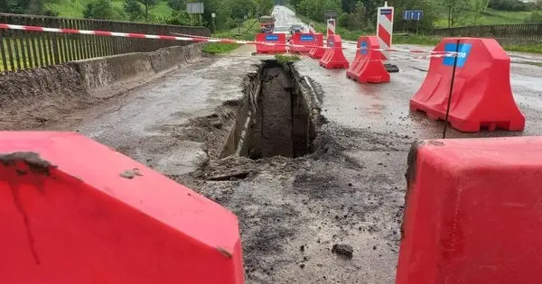Тернопільщина: перекриття дороги через ремонт моста