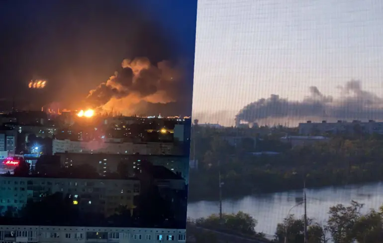 Дрони дві ночі поспіль б’ють по одному НПЗ у Волгограді: цього разу таки є влучання