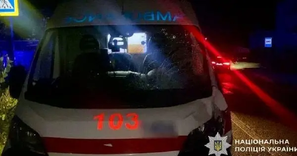 Закарпатська трагедія: «Швидка» збила пішохода в Солотвино