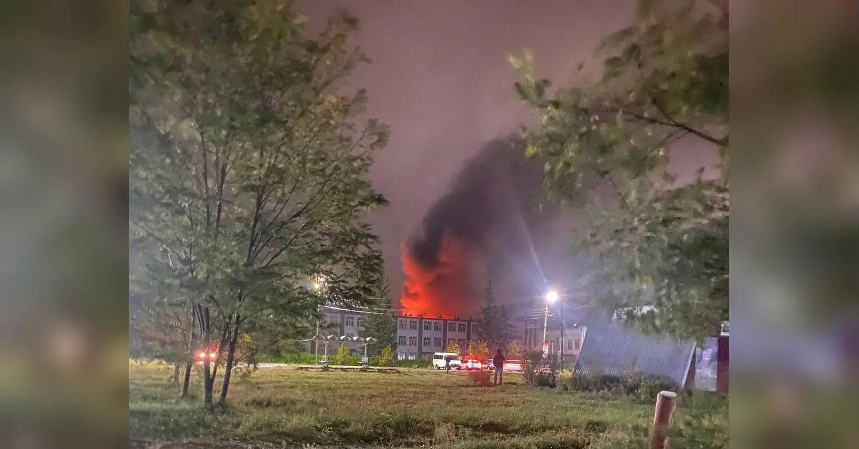 Під Брянськом уражений завод, який бере участь у виробництві дронів (фото, відео)