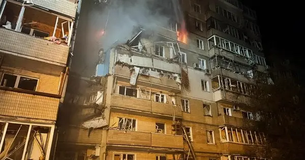 Росіяни вночі масовано атакували центр та південь України, є загиблі