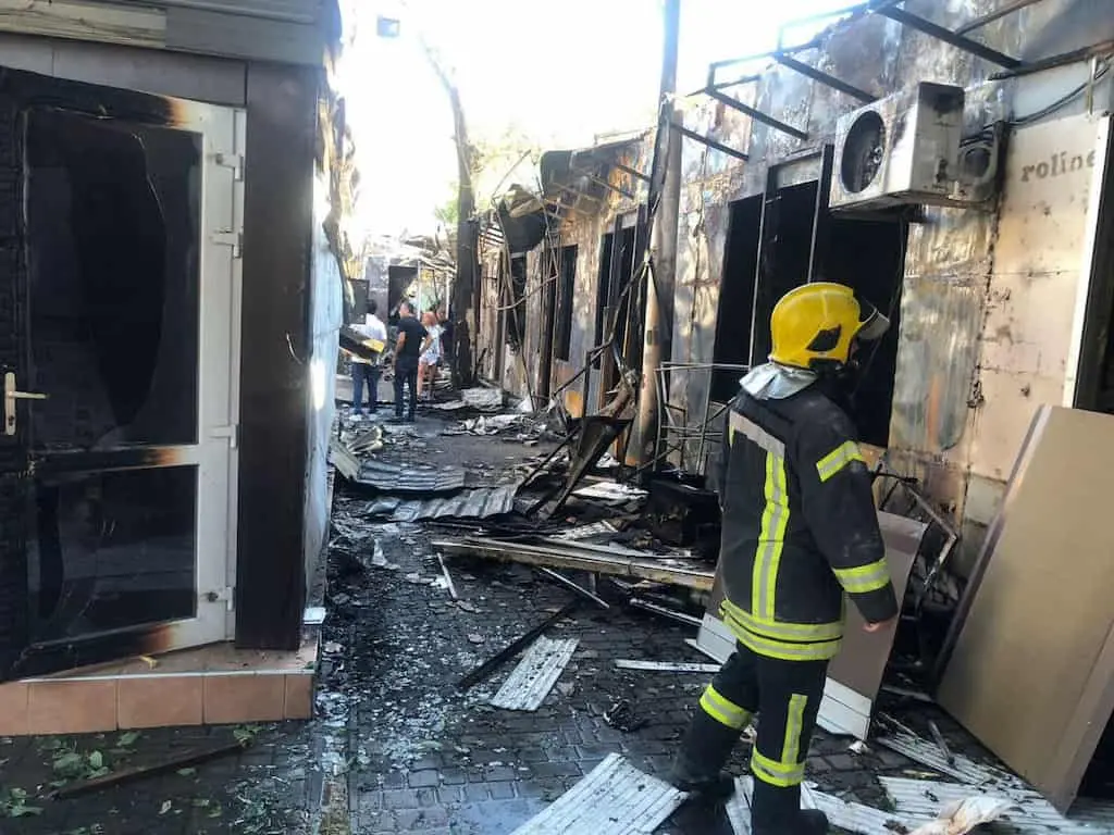 Війна, день 1258: росіяни спалили радіоринок в Одесі та поранили дитину на Дніпропетровщині