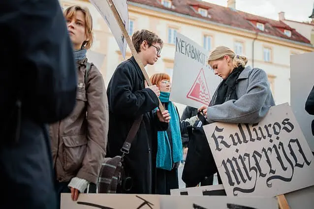 У Вільнюсі – протест проти призначення міністра культури від "Зорі Німану"