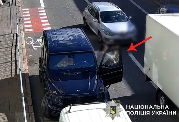 Водій Mercedes на Подолі побив велосипедиста: гучний скандал отримав несподіване продовдення