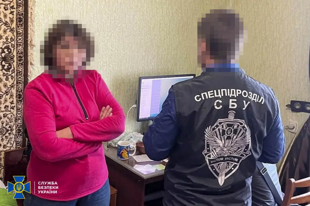 СБУ затримала агентку фсб, яка наводила удари по Харкову та закликала до створення «буферних зон» в Україні