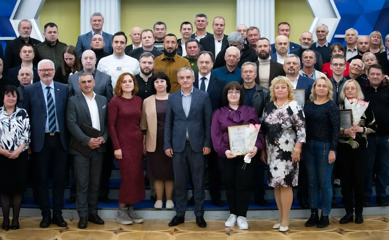 У столичній мерії нагородили машинобудівників
