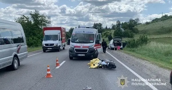 Водійка скутера загинула у ДТП з легковиком на Львівщині