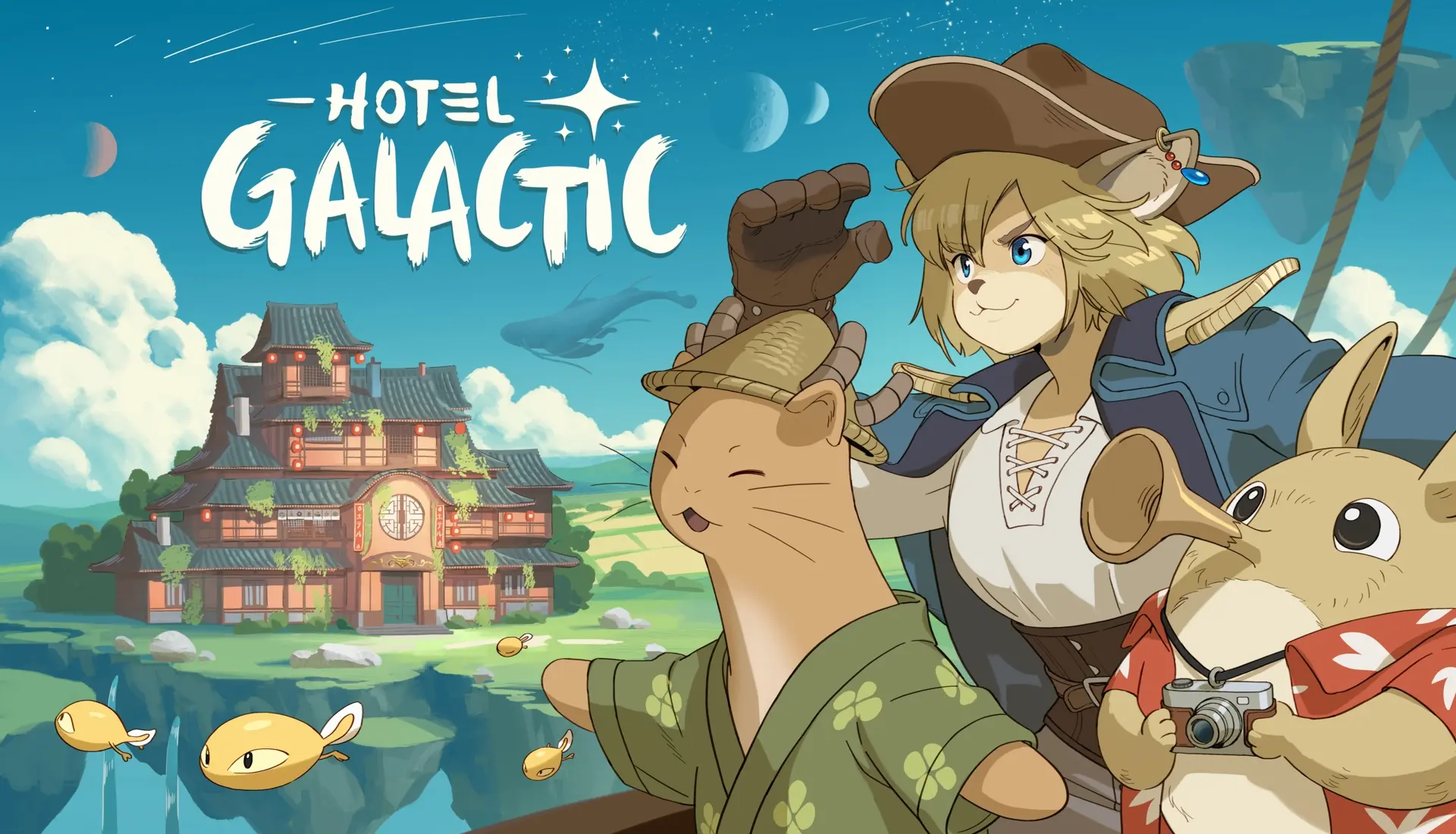 Hotel Galactic — чарівна космічна пригода виходить у ранній доступ у липні