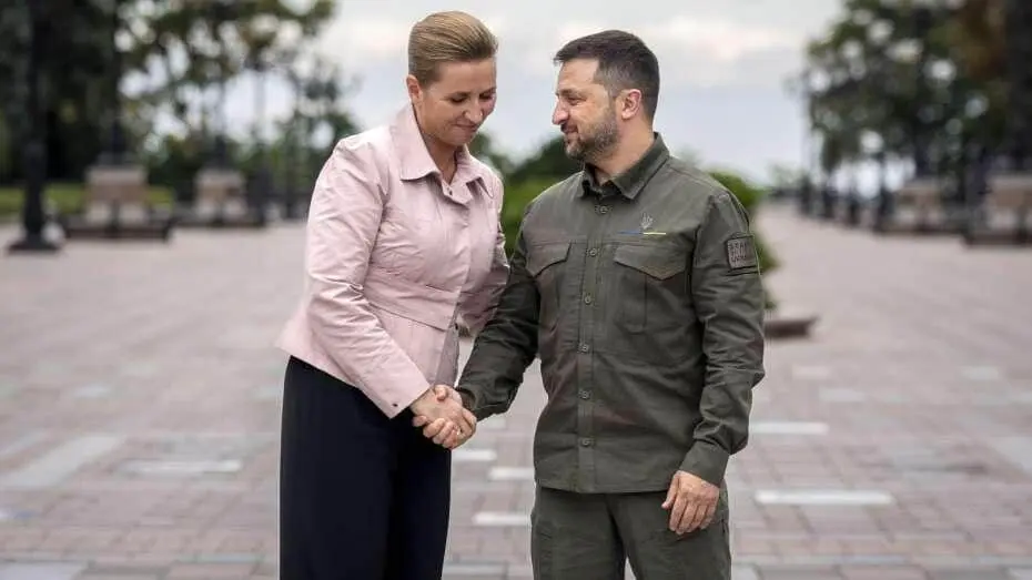 Зеленський про розмову з прем'єр-міністромкою Данії: позиція Росії не