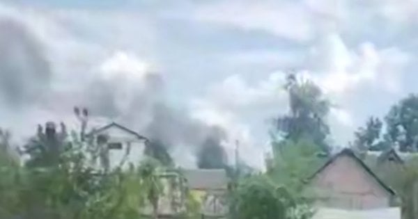 В Орловській області розбився російський гелікоптер Мі-8