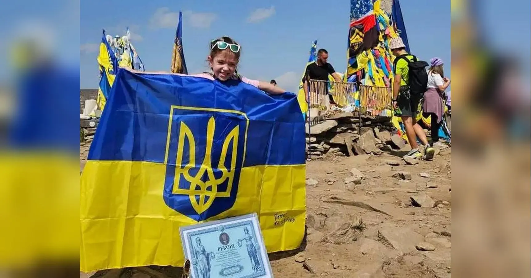 «Останні найважчі кількасот метрів донька навіть пришвидшилась»: 5-річна львів’янка стала наймолодшою дитиною, яка підкорила Говерлу