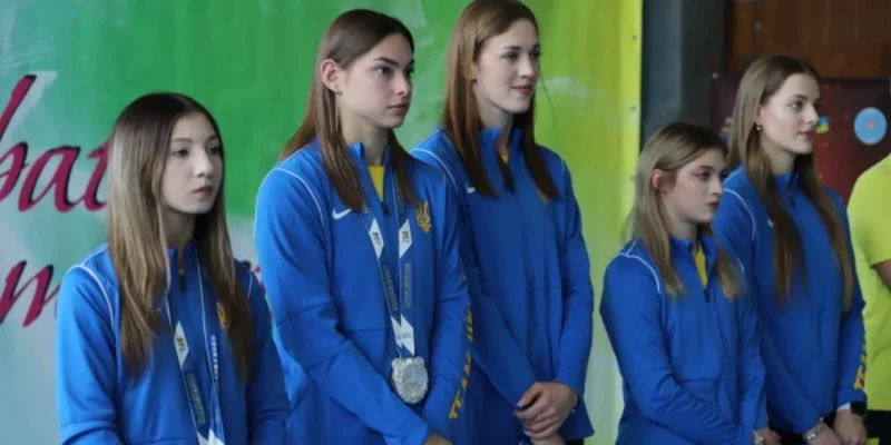 На Вінниччині відзначили спортивних акробаток – учасниць XII Всесвітніх ігор