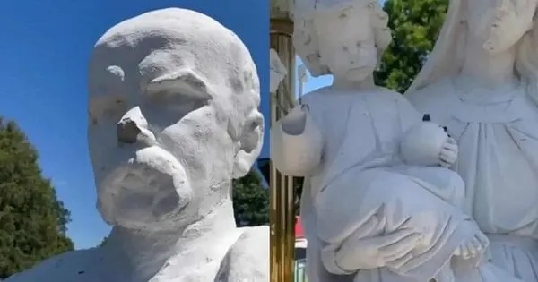 Поліцейські спіймали 38-річного вандала за пошкодження пам’ятників на Львівщині