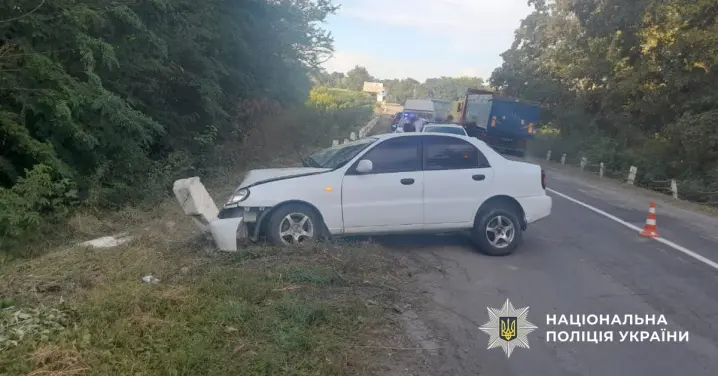 На Буковині в аварії постраждав двомісячний хлопчик