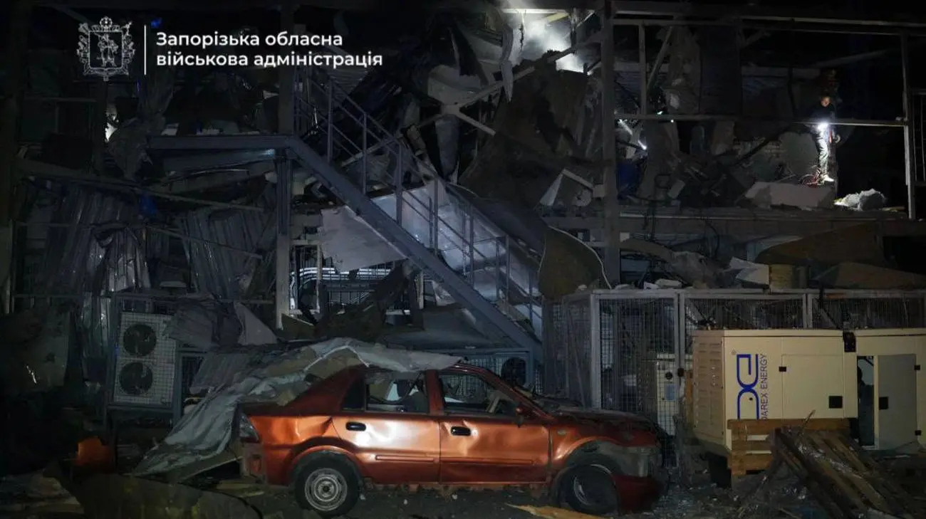 Через російський удар у Запоріжжі без світла залишилось майже 9 тисяч абонентів
