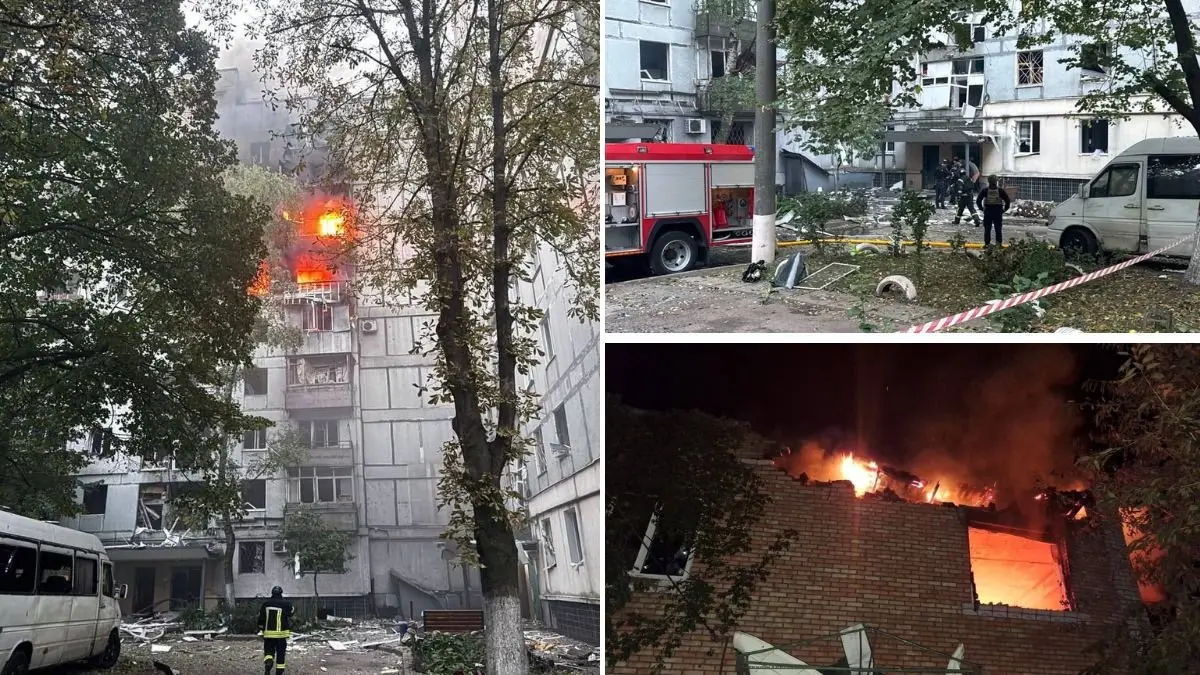 Нічні вибухи у Дніпрі та області: загинула людина, понад 10 постраждали, виник ряд пожеж, понівечені багатоповерхівка та підприємства