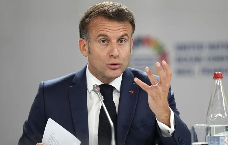 Макрон: план Ізраїлю щодо Гази — це "катастрофа", яка невдовзі трапиться