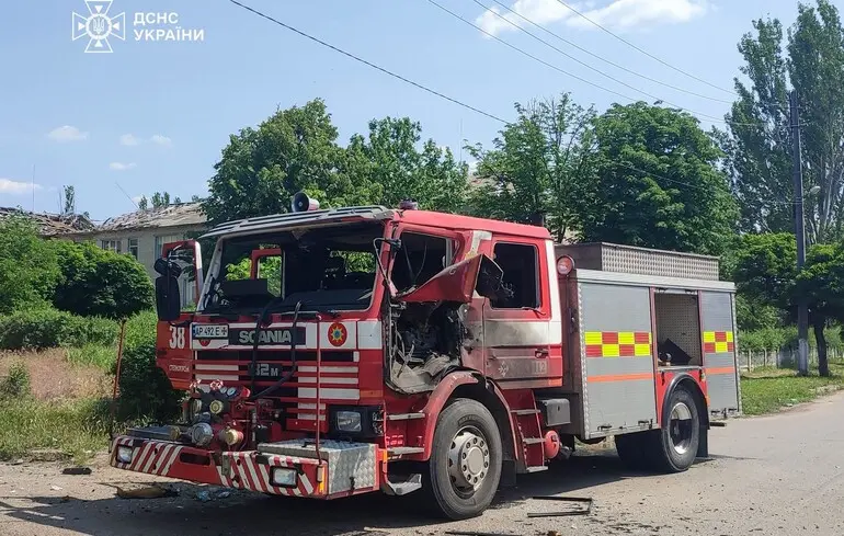Російські війська двічі атакували рятувальників у Запорізькій області 