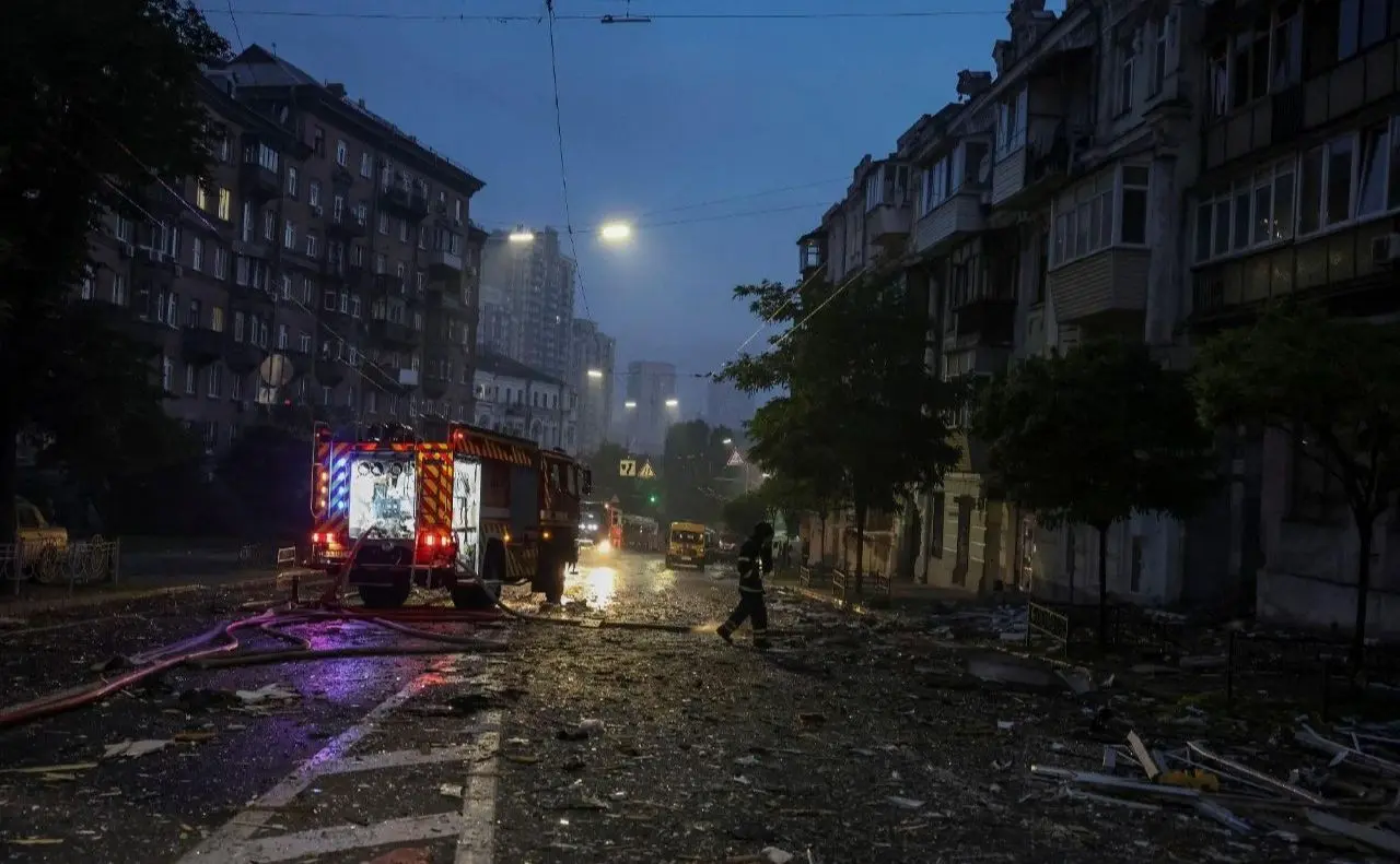 Під час масованої атаки на столицю 10 липня було пошкоджено посольство Ватикану