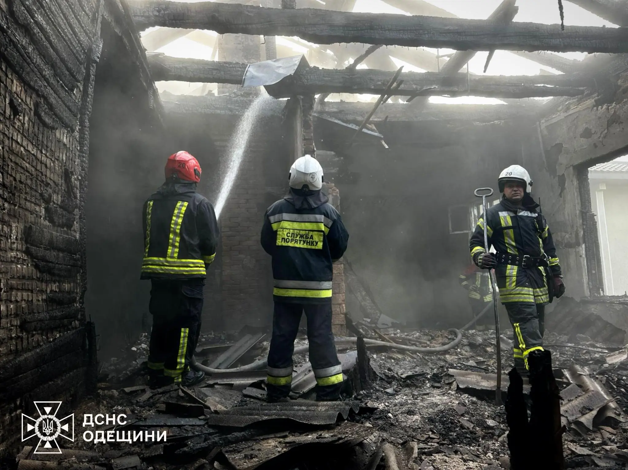 На Одещині під час пожежі в приватному будинку загинув чоловік