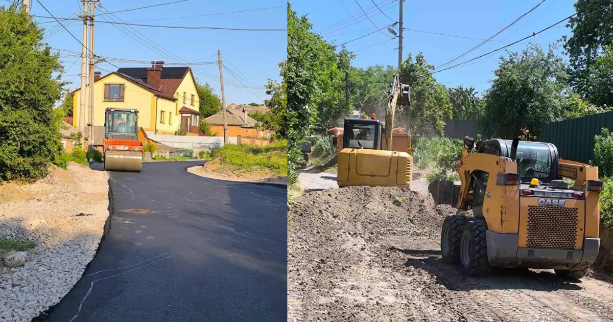 У Вінниці триває оновлення дорожнього покриття