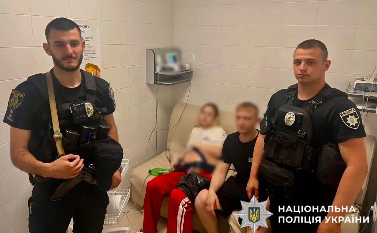 Поліцейські Київщини допомогли доставити вагітну жінку до лікарні