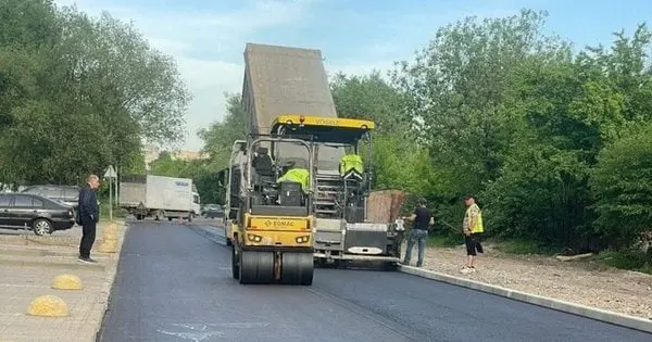 У Львові випробують нову німецьку технологію ремонту доріг
