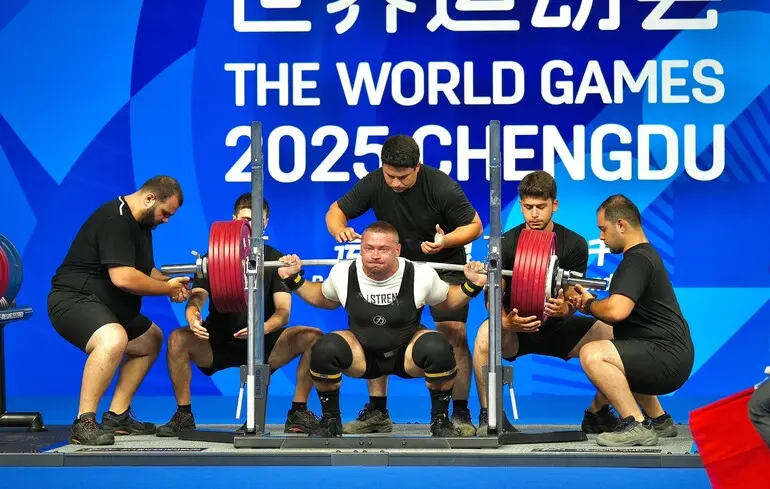 Український чемпіон світу з паверліфтингу виграв Всесвітні ігри-2025