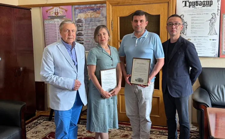 Кіноспілка на чолі з Артемом Колюбаєвим передала балетне спорядження для нової постановки Національної опери України