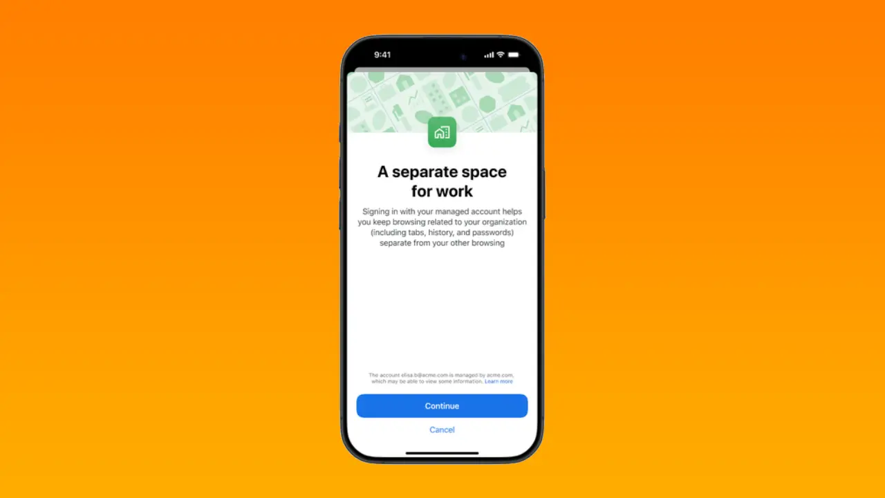 Chrome дозволить перемикатися між особистим і робочим акаунтами на iOS