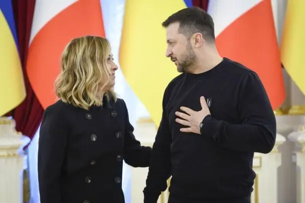 Військова допомога за 24 години: Мелоні пропонує італійську модель гарантій безпеки для України