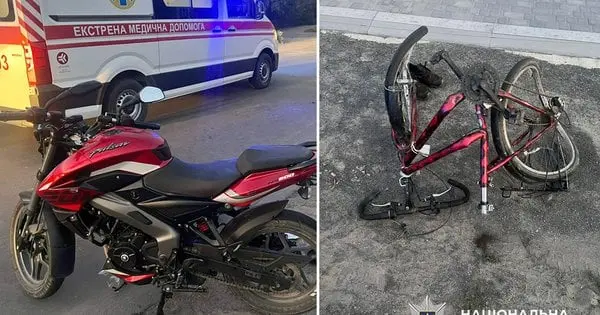 На Хмельниччині мотоцикліст збив велосипедиста: загибель