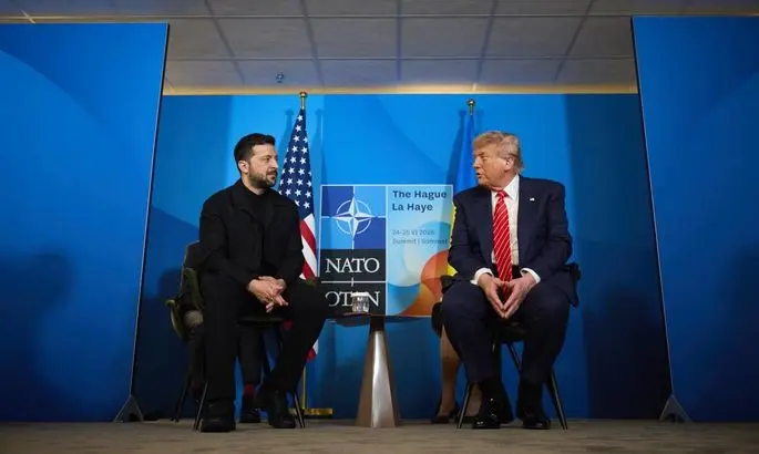 Зеленский: Представил Трампу фактаж того, что реально происходит на фронте