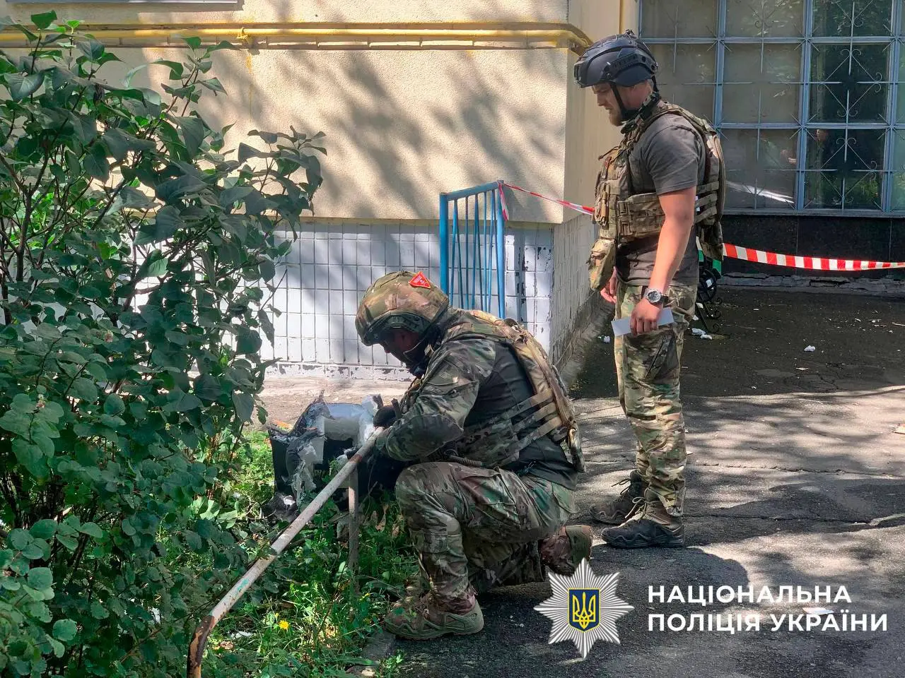 У Соломʼянському районі столиці впав ворожий БпЛА (фото)