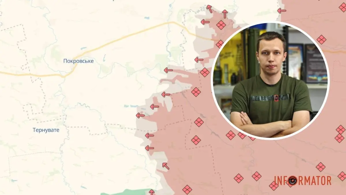 Аналітик Deepsate розповів, як противнику вдалося просунутися у Дніпропетровській області: справа не в укріпленнях