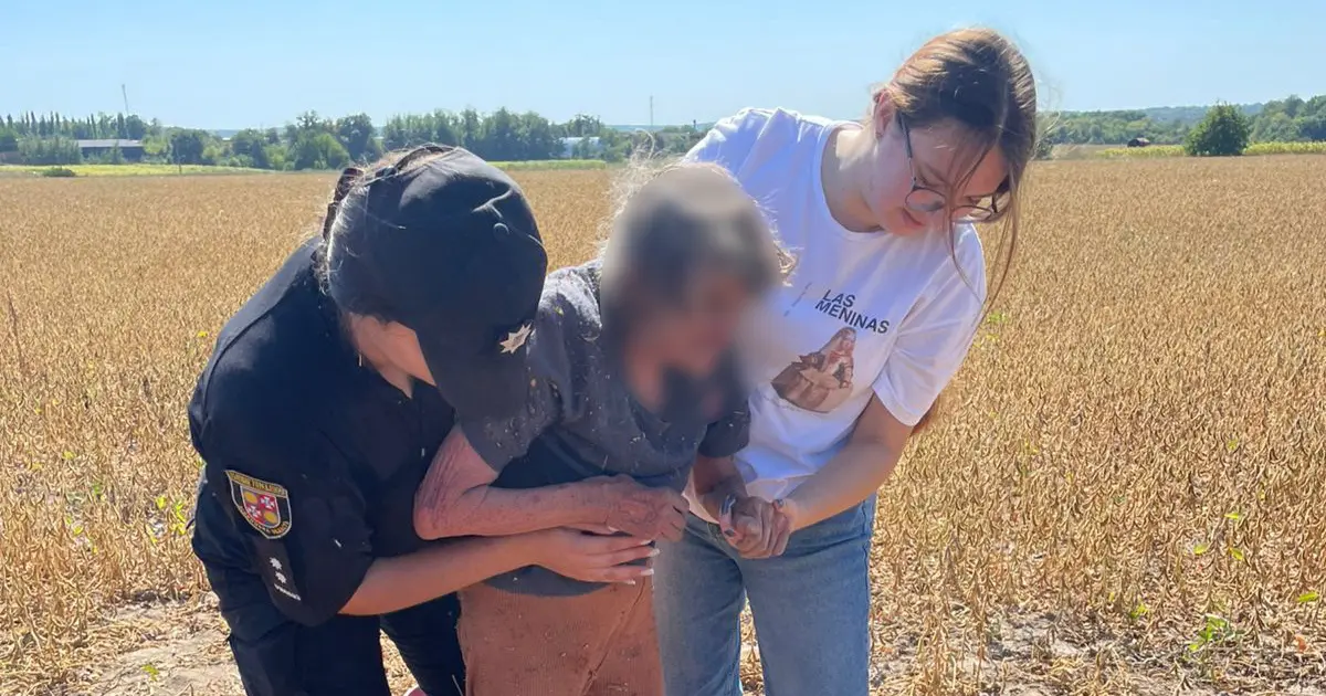 На Вінниччині розшукали пенсіонерку, яка заблукала в полі й не могла знайти дороги додому