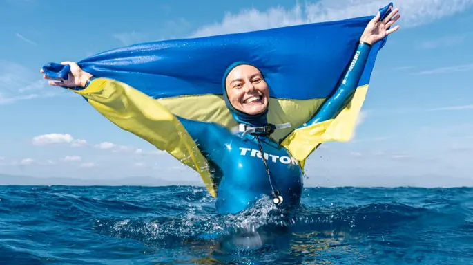 Рекордсменка Садурська всьоме стала чемпіонкою світу з фрідайвінгу