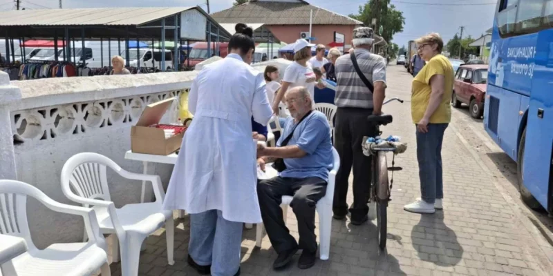 Вакцинобус завітав у Вапнярську громаду Тульчинського району