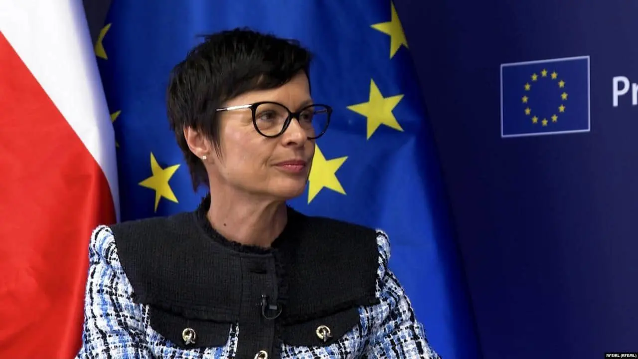 Кос дорікнула Вучичу, який назвав євродепутатів "покидьками"