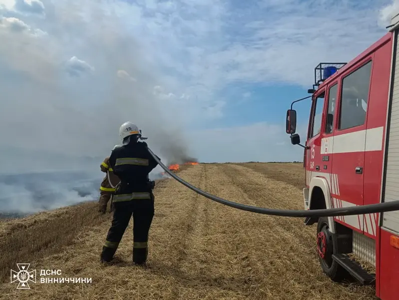 Пожежі на Вінниччині: Збитки та застереження