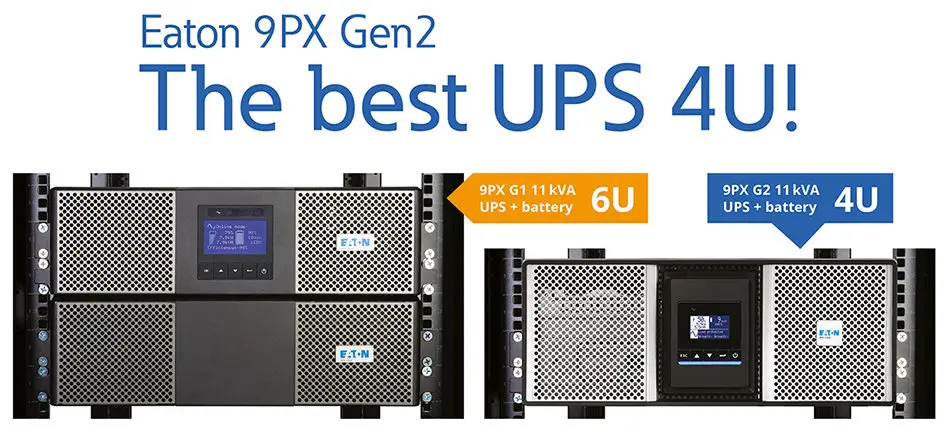 Eaton 9PX Gen 2 – для захисту критично важливого обладнання